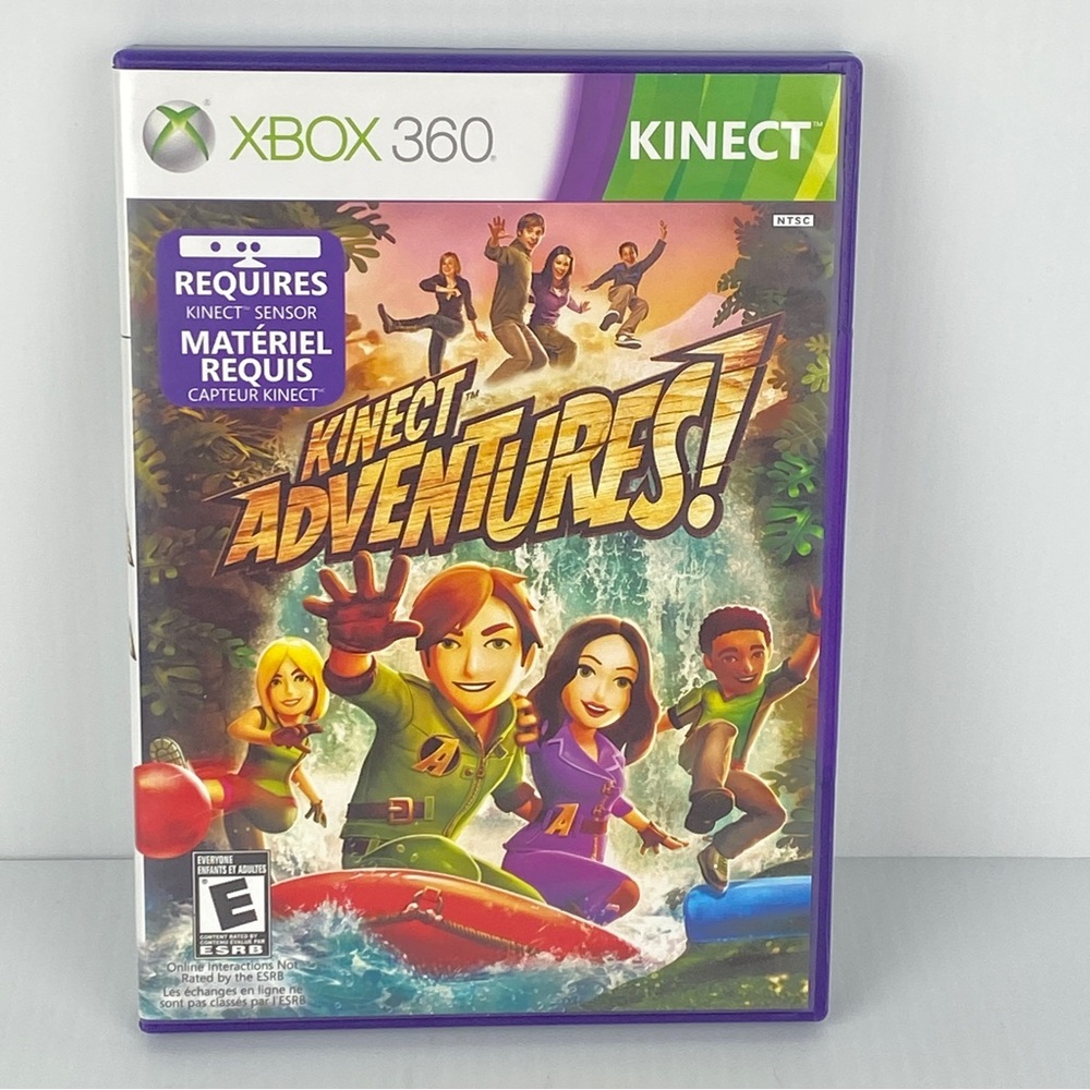 XBox 360 Kinect Adventures Video Game Complete